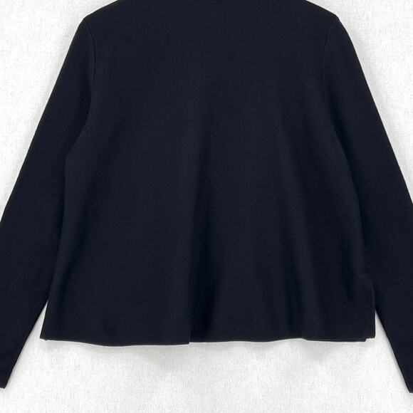 COS A-line Roll Neck Sweater Womens Small Merino Wool Swing Loose Long Sleeve - Picture 6 of 8